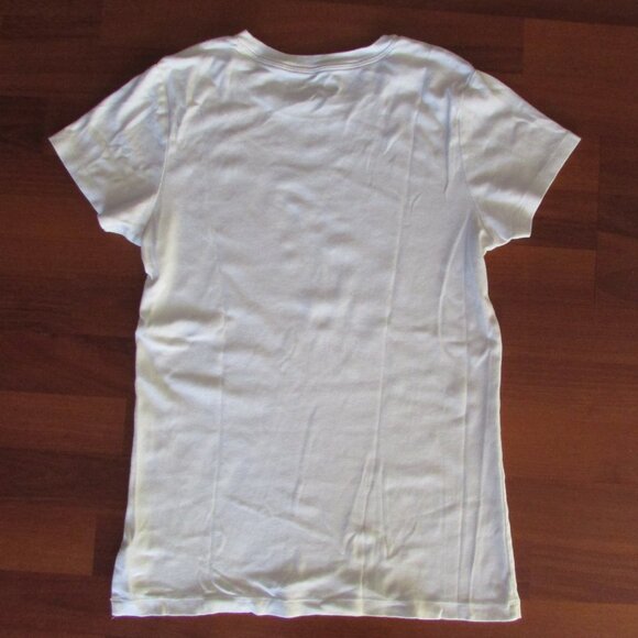 GAP Classic White Logo T-Shirt - Vintage - Large - Picture 5 of 9